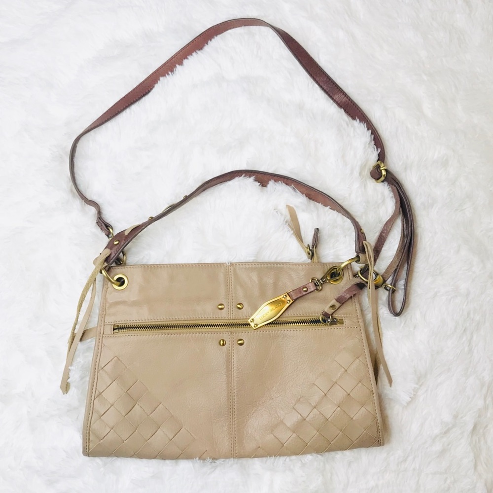 Lucky brand boho leather crossbody purse